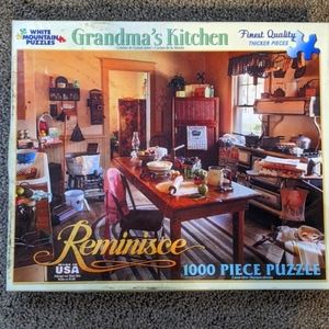 Grandma's Kitchen White Mountain Puzzle